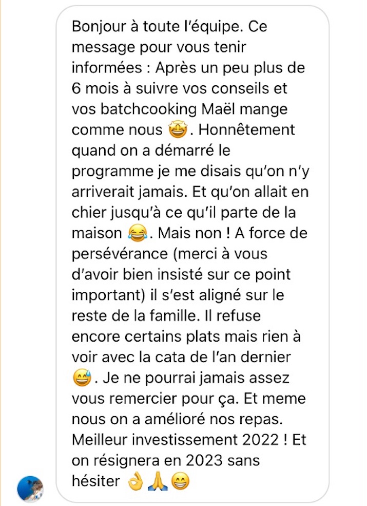 Recommandation cliente des services Hamstouille