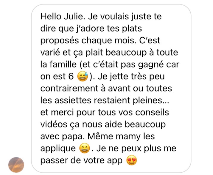 Recommandation cliente des services Hamstouille