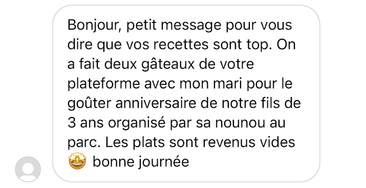 Recommandation cliente des services Hamstouille