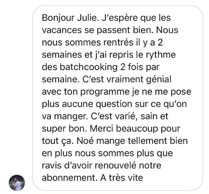 Recommandation cliente des services Hamstouille