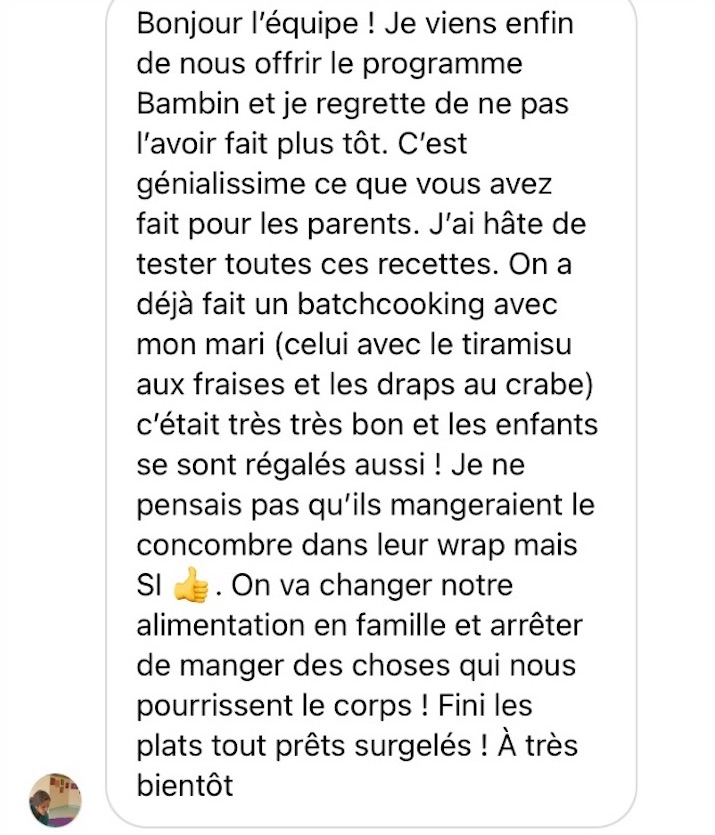 Recommandation cliente des services Hamstouille