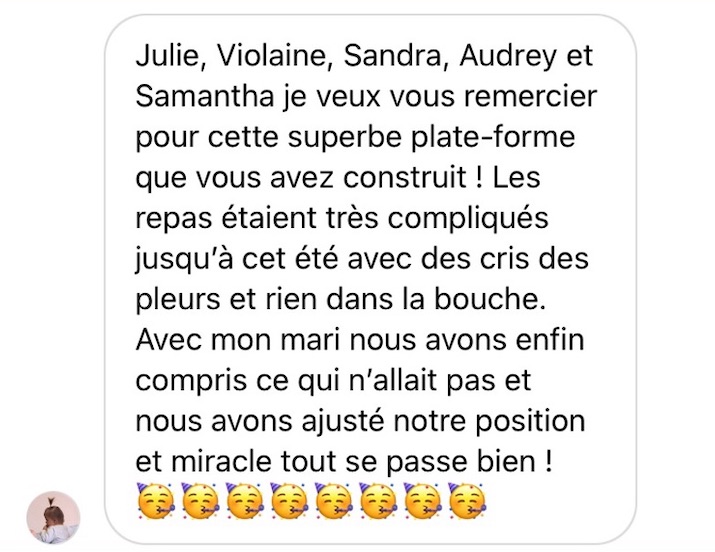 Recommandation cliente des services Hamstouille