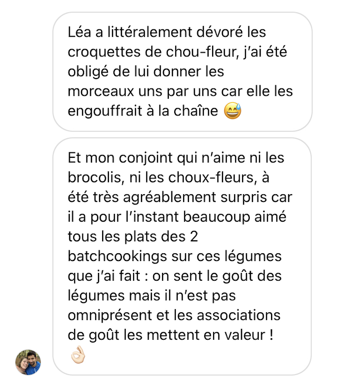 Recommandation cliente des services Hamstouille