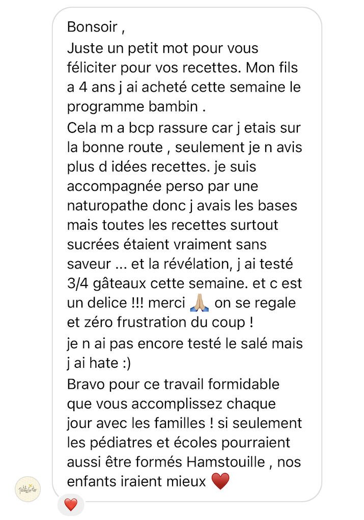 Recommandation cliente des services Hamstouille