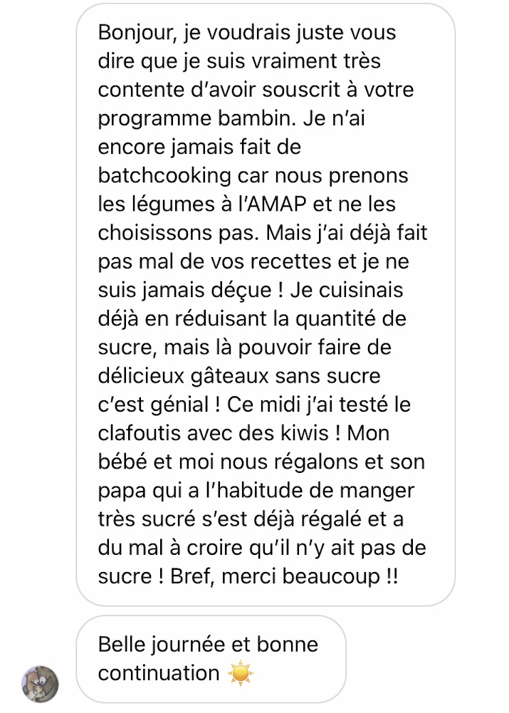 Recommandation cliente des services Hamstouille