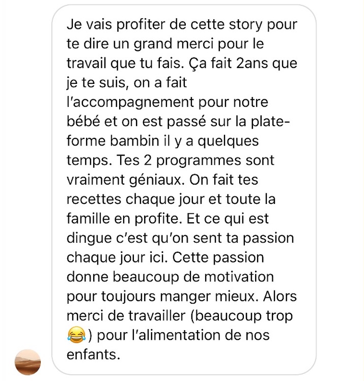 Recommandation cliente des services Hamstouille