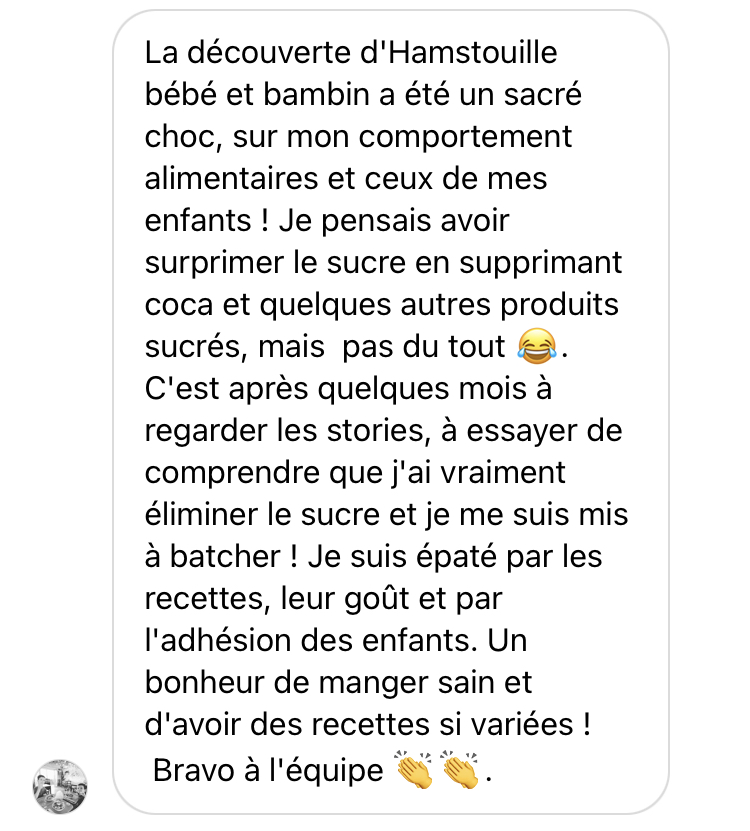 Recommandation cliente des services Hamstouille