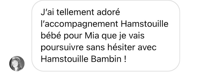 Recommandation cliente des services Hamstouille